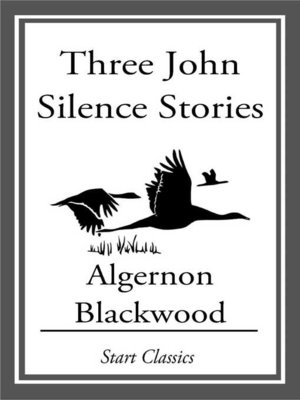 cover image of Three John Silence Stories